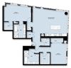 2 Bed 2.5 Bath Penthouse CP2