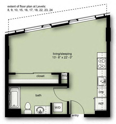521 Stadium Place S Studio-2 Beds Apartment for Rent - Photo Gallery 70