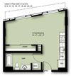 Studio 1 Bath Penthouse AP2
