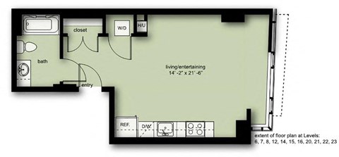 521 Stadium Place S Studio-2 Beds Apartment for Rent - Photo Gallery 71