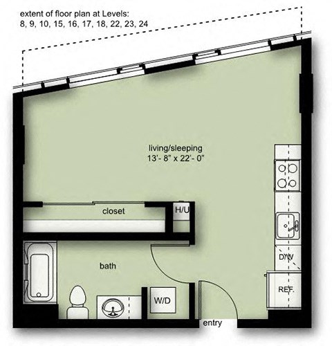 521 Stadium Place S Studio-2 Beds Apartment for Rent - Photo Gallery 74