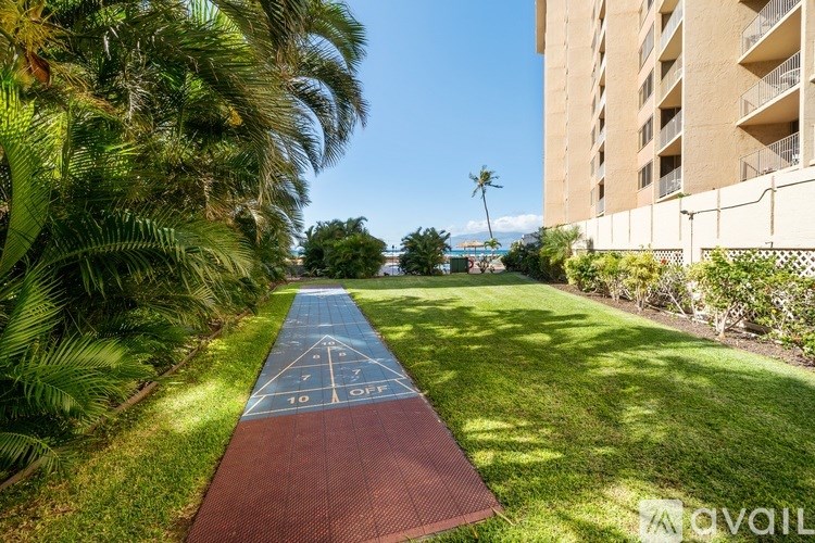 A pathway with a sign that says "10" on it.