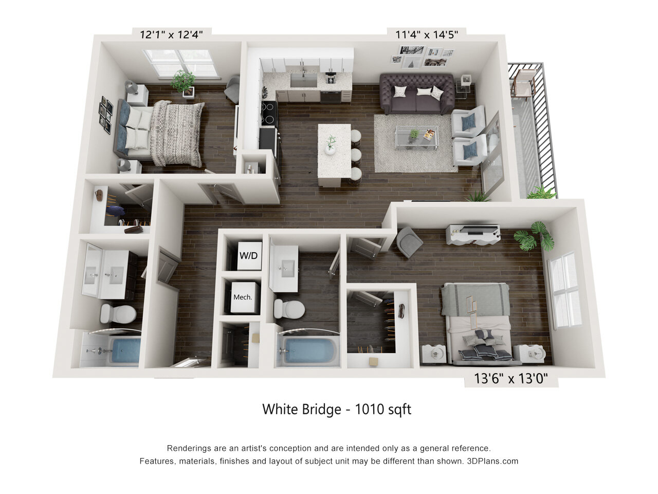 White Bridge - 2x2