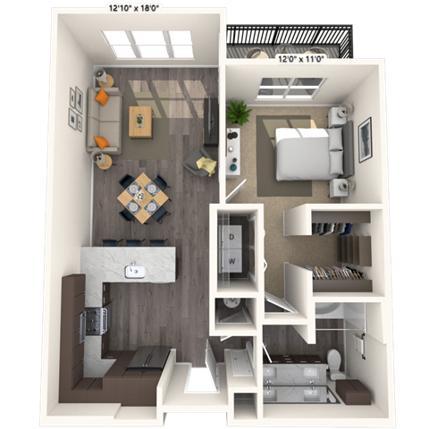 12840 S Black Bob Rd 1-3 Beds Apartment for Rent - Photo Gallery 13