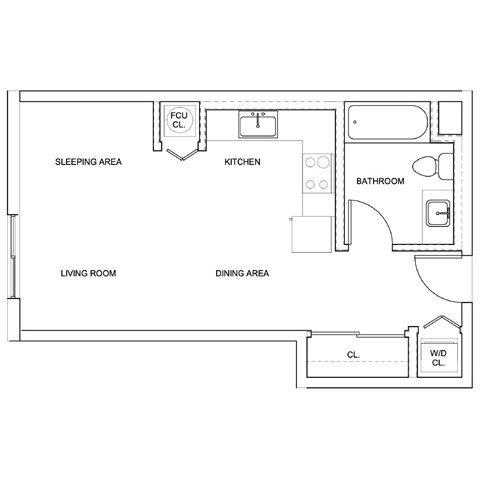 10642 Santa Monica Blvd Studio-2 Beds Apartment for Rent - Photo Gallery 13