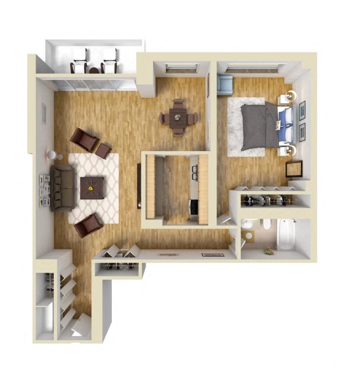 Grand 1 Bedroom