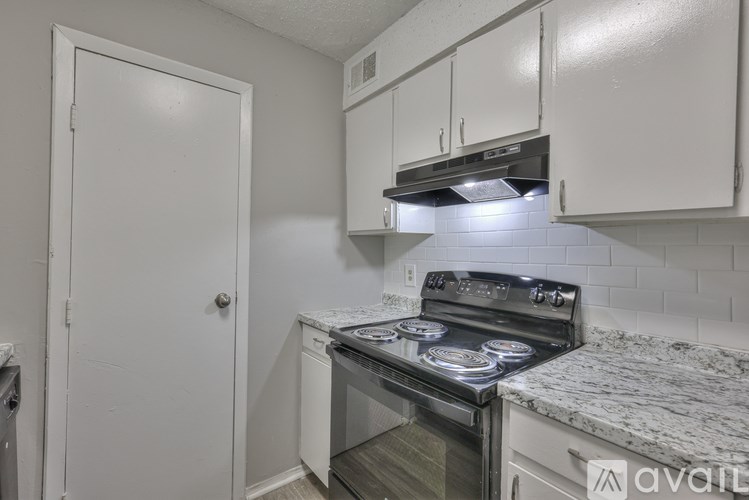 A kitchen with a stove top oven and a dishwasher.