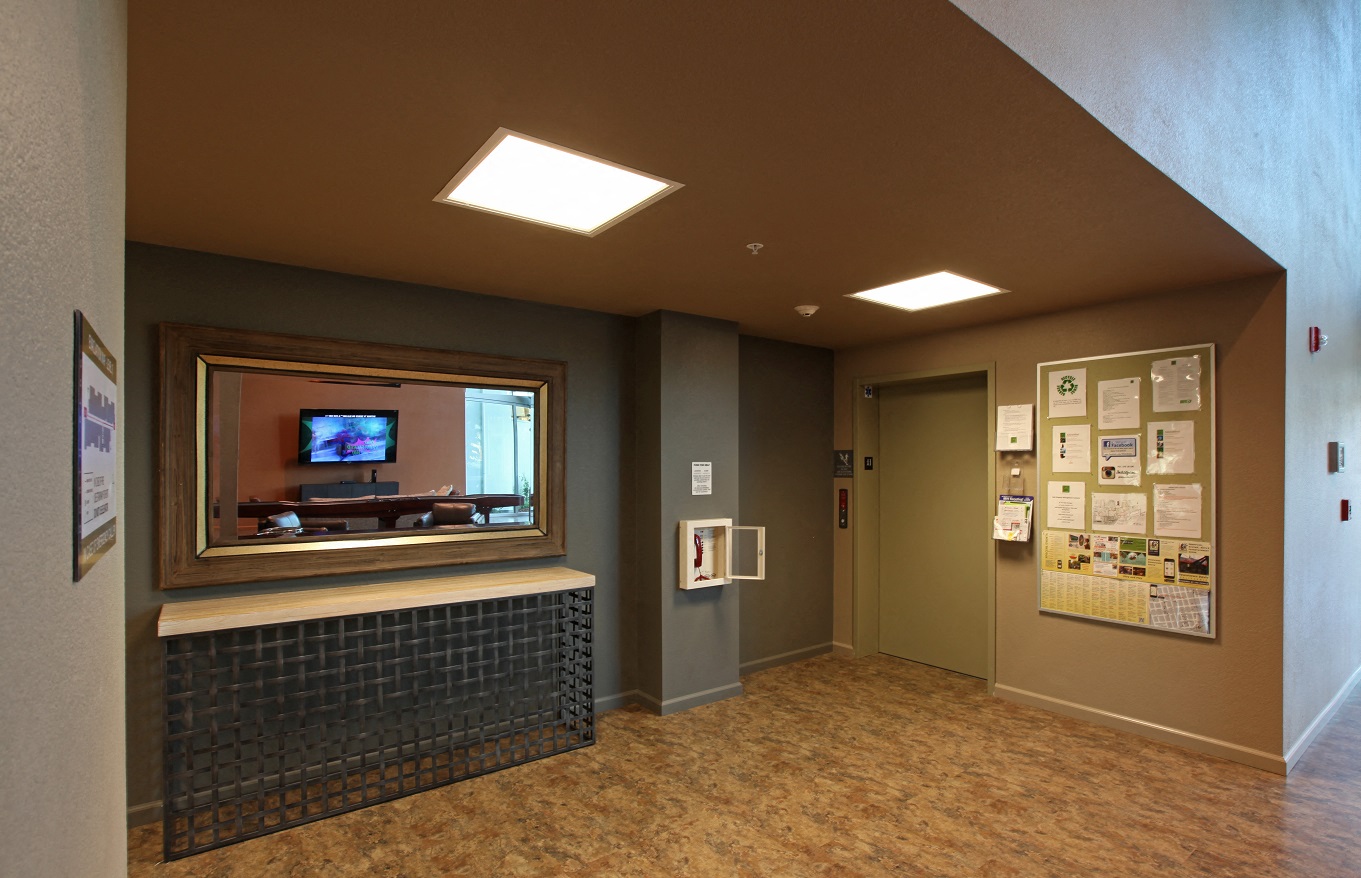 Community Lobby with View of Elevator