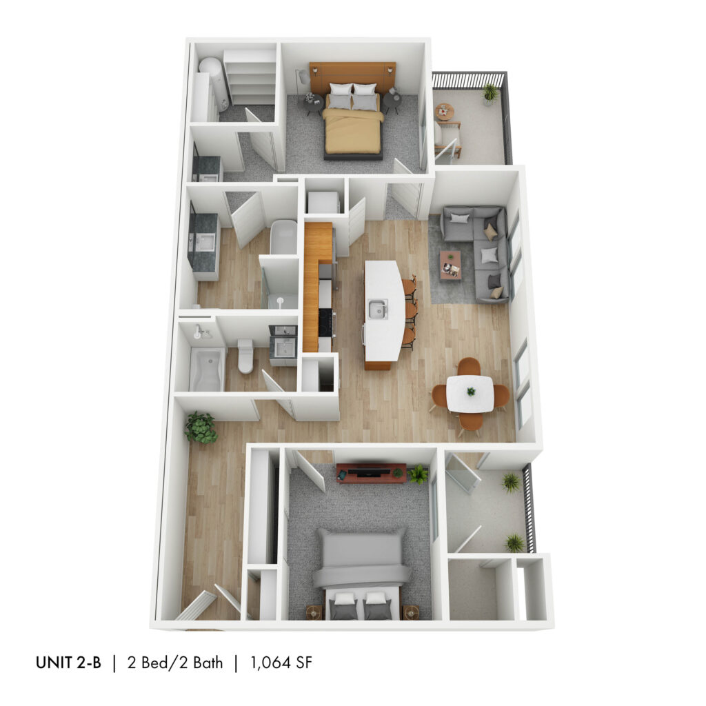 The 72nd Apartments | Two Bedroom