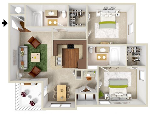 9345 Blue House Road 1-3 Beds Apartment for Rent - Photo Gallery 27