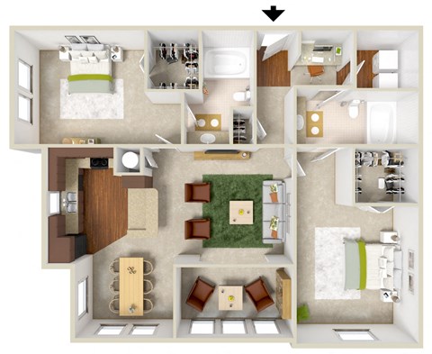 9345 Blue House Road 1-3 Beds Apartment for Rent - Photo Gallery 28