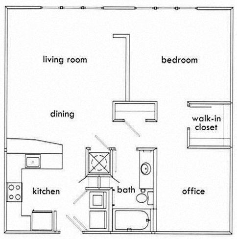 1 Bedroom Apartments in Atlanta