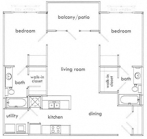 2 Bedroom Apartments in Atlanta