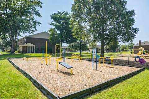 our playground is close to the community center and park