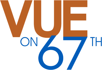 Vue on 67th logo