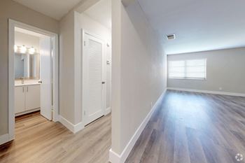 New weathered grey plank flooring