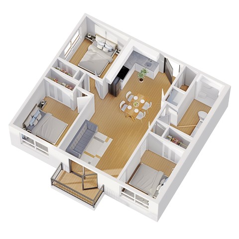 255 Centre St 1-3 Beds Apartment for Rent - Photo Gallery 14