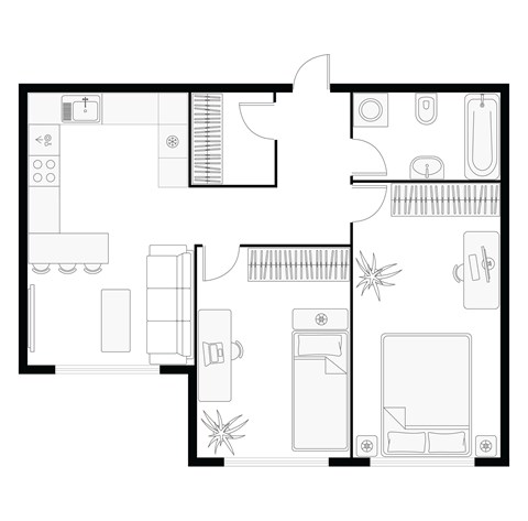 123 Atlantic Blvd. Studio-3 Beds Apartment for Rent - Photo Gallery 3