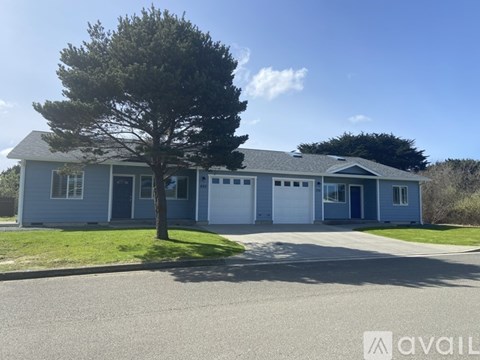 A house with a tree in front of it.