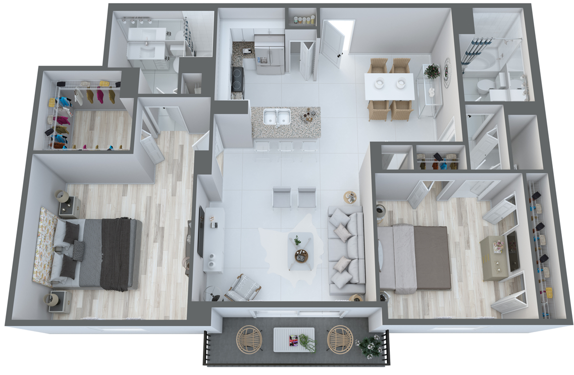 4251 Salzedo Street 1-3 Beds Apartment for Rent - Photo Gallery 34