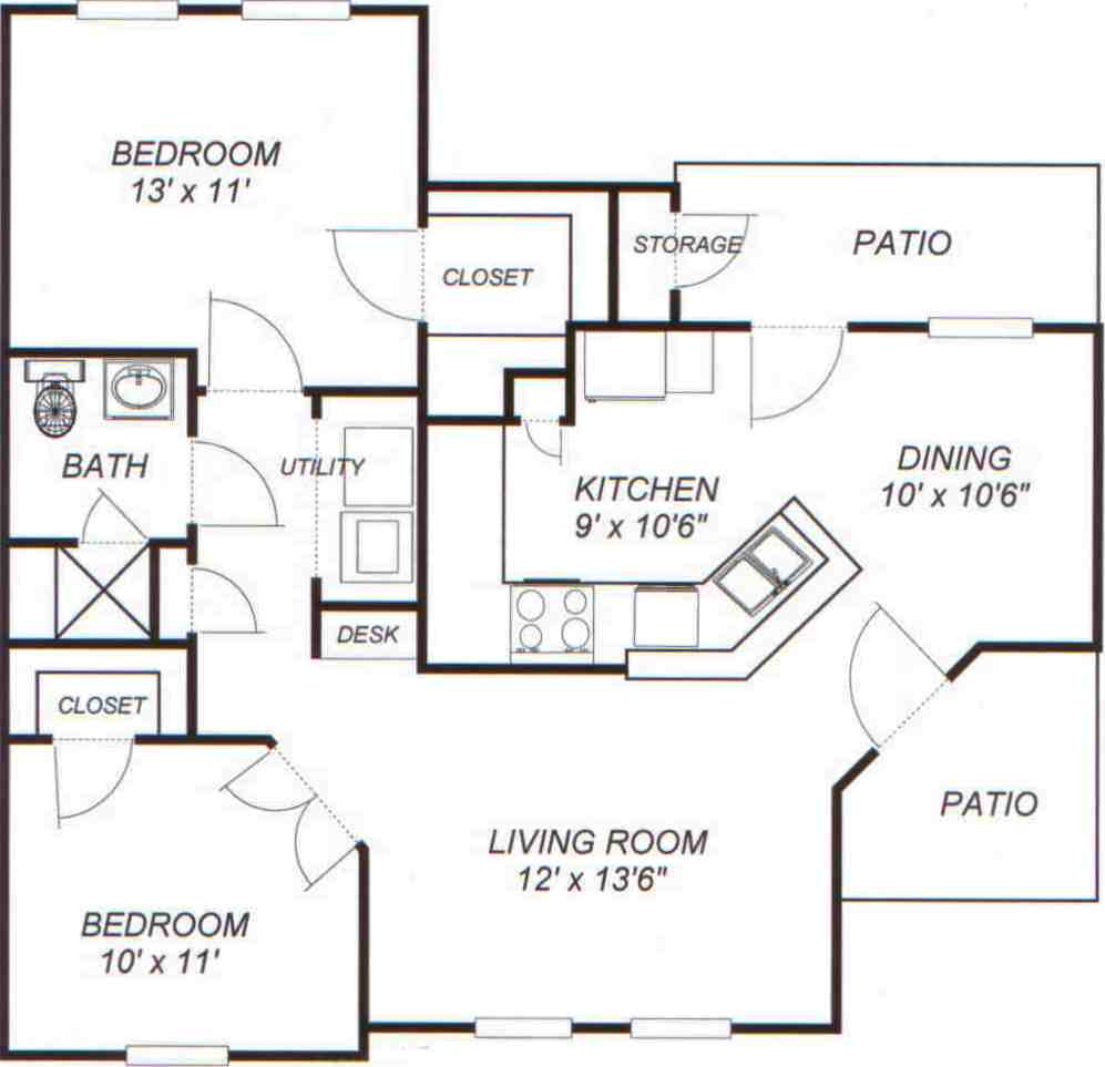 2 Bedroom