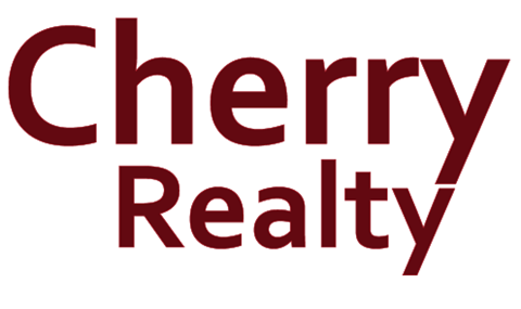 The image shows the text "Cherry Realty" in red font.