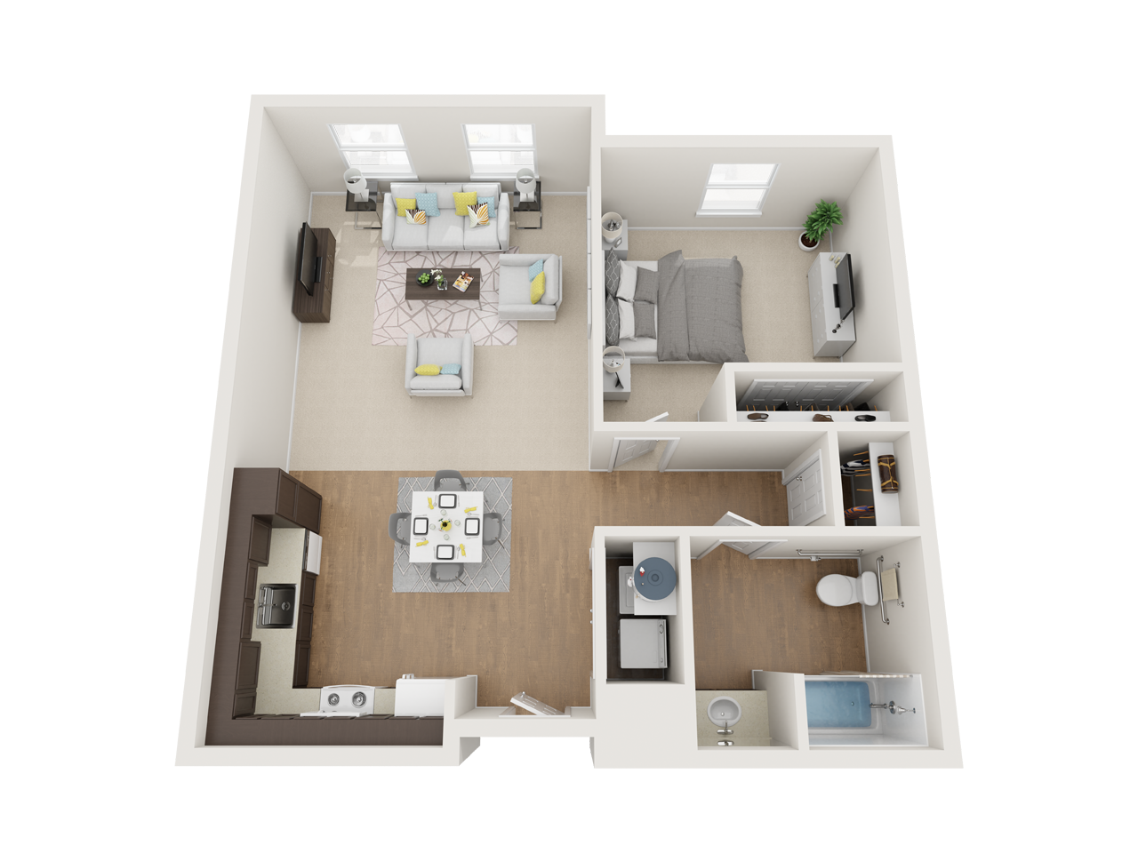 1 Bedroom B