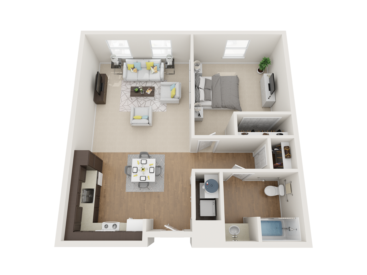 1 Bedroom C