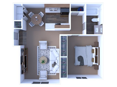 4901 Warner Road 1-2 Beds Conventional, Conventional, Conventional, Conventional, Conventional, Conventional for Rent - Photo Gallery 34