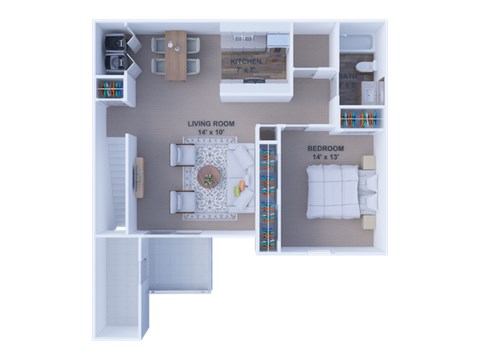 4901 Warner Road 1-2 Beds Conventional, Conventional, Conventional, Conventional, Conventional, Conventional for Rent - Photo Gallery 39