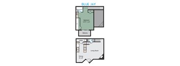 Blue Jay (Downstairs)