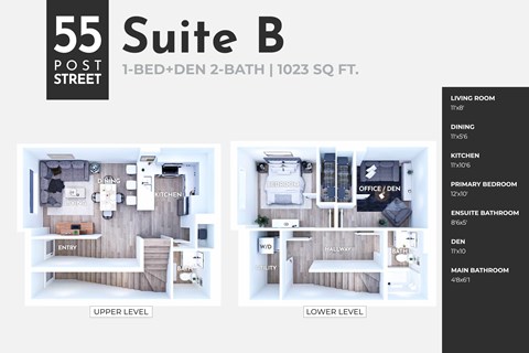 55 Post Street 2-3 Beds Apartment for Rent - Photo Gallery 17