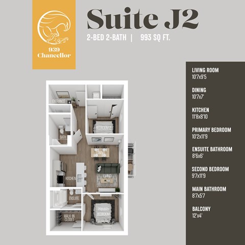 939 Chancellor Drive 2-3 Beds Apartment for Rent - Photo Gallery 32