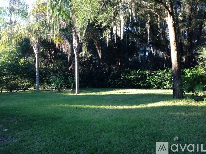 A grassy area with trees and a watermark in the corner.