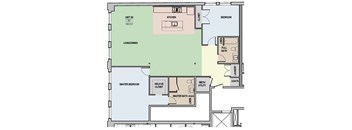2 Bed 2 Bath