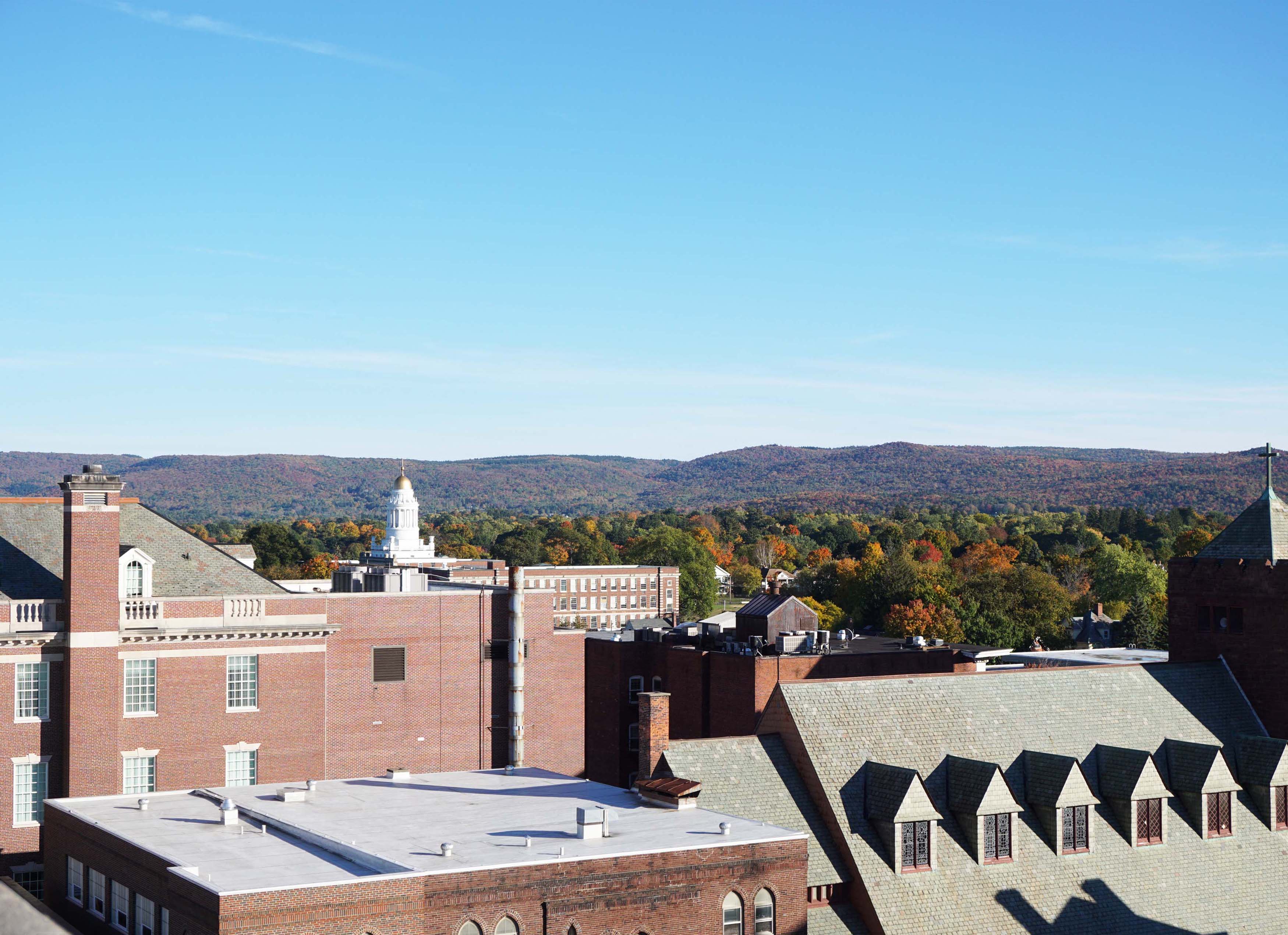 Enjoy the Berkshire scenery from the roof deck