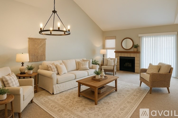 A bathroom with a sink, mirror, and oven.