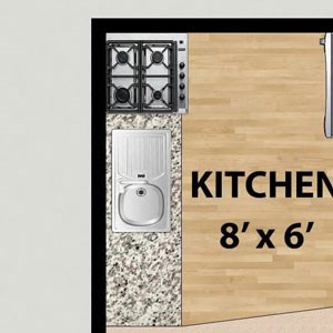One Bedroom One Bathroom Floor Plan One Bedroom One Bathroom Floor Plan at Prairie Landing