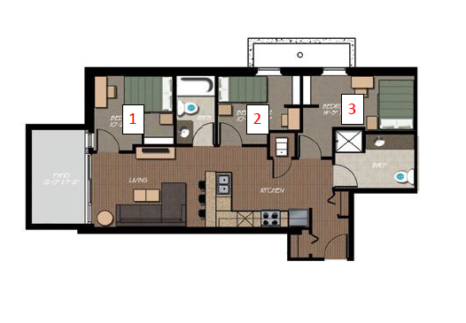 3 Bedroom-Garden