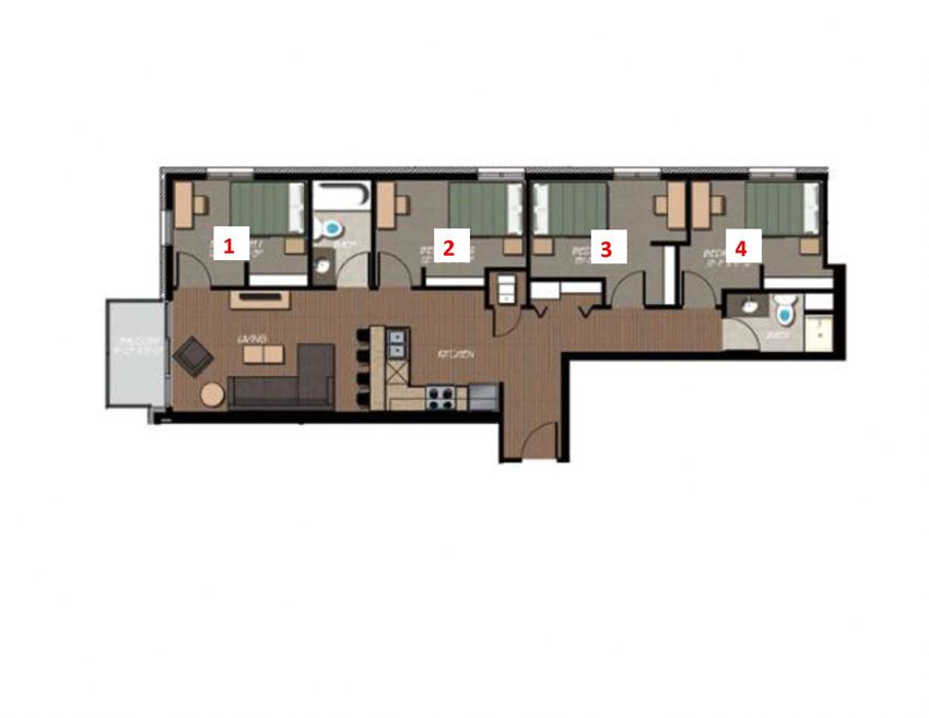 Four Bedroom-Ground