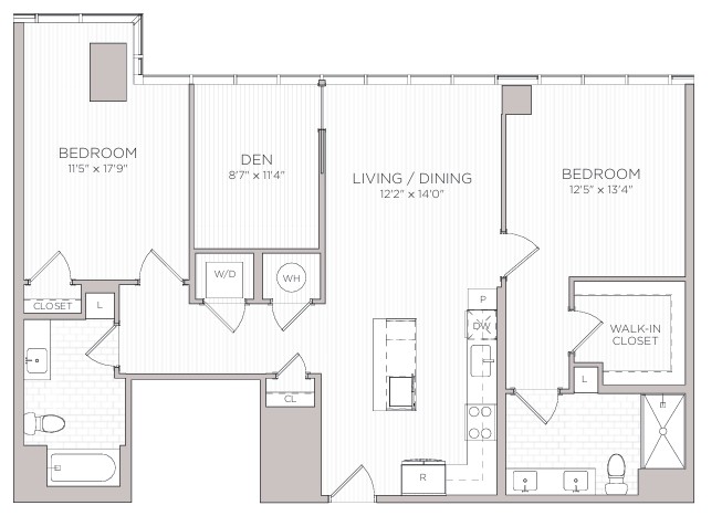 B11 2B+D - Penthouse