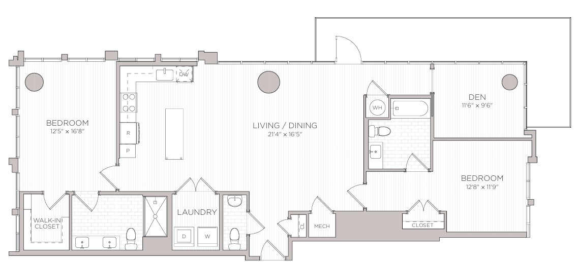 B14 2B+D - Penthouse
