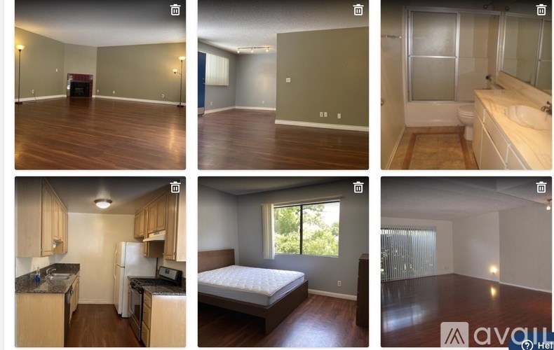 A series of images showing different rooms of a house for rent.