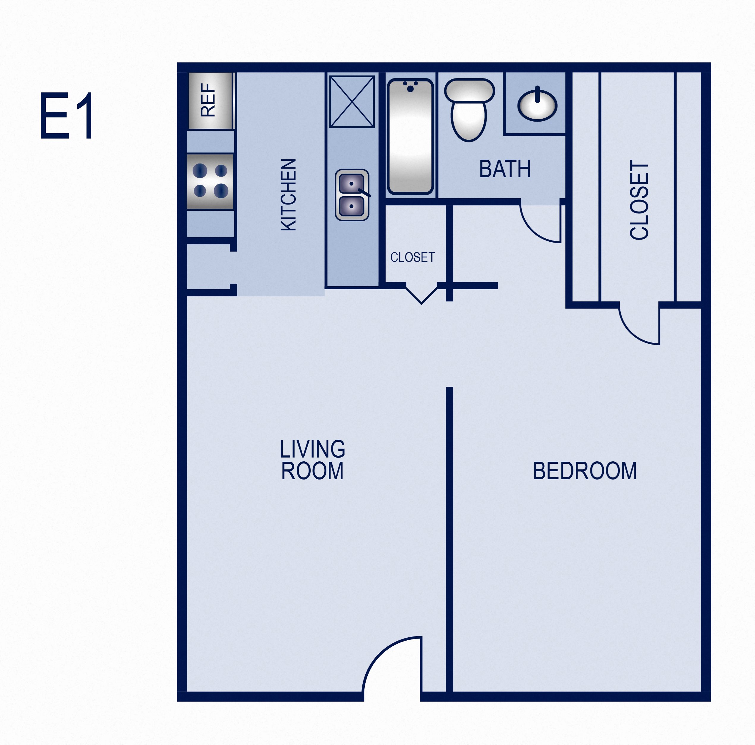 E1 Floor Plan 1
