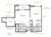 Shakespeare Floorplan Shakespeare Floorplan at Evergreens at Columbia Town Center