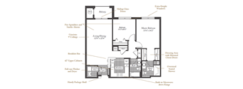 Harper Lee Floorplan at Evergreens at Columbia Town Center
