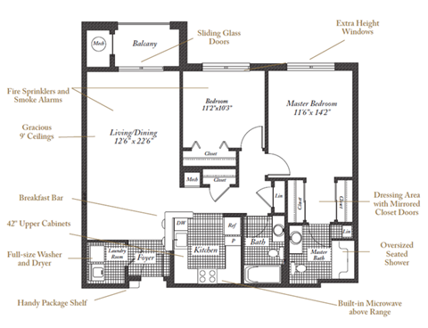 Harper Lee Floorplan at Evergreens at Columbia Town Center