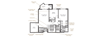Tennyson Floorplan at Evergreens at Columbia Town Center
