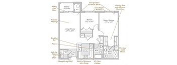 The Thoreau Floorplan at Evergreens at Columbia Town Center