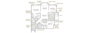 The Whitman Floorplan at Evergreens at Columbia Town Center